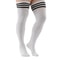 Fashion Plus Size Over Knee Socks For Women Solid Knee High Warmers Stretchy MultiColor 15