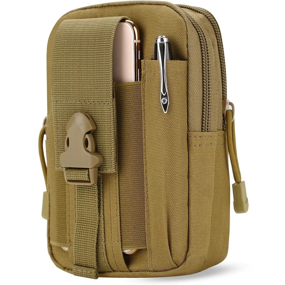 Tactical Molle Pouch Waist Pack Men Small Survival Tool Belt Bag For Camping Running Travel 8