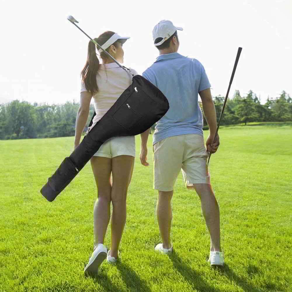 Lightweight Golf Carry Bag Foldable Waterproof Travel Golf Bag For 810 Clubs Men Women 5