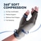 Fingerless Arthritis Compression Gloves For Men Women Hand Thumb Support Carpal Tunnel Relief 2