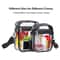 Transparent Clear Crossbody Bag PVC Concert Sports One Shoulder Messenger Bag Adjustable Zipper 2
