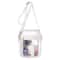 Transparent Clear Crossbody Bag PVC Concert Sports One Shoulder Messenger Bag Adjustable Zipper 4