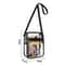 Transparent Clear Crossbody Bag PVC Concert Sports One Shoulder Messenger Bag Adjustable Zipper 5