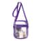 Transparent Clear Crossbody Bag PVC Concert Sports One Shoulder Messenger Bag Adjustable Zipper 7
