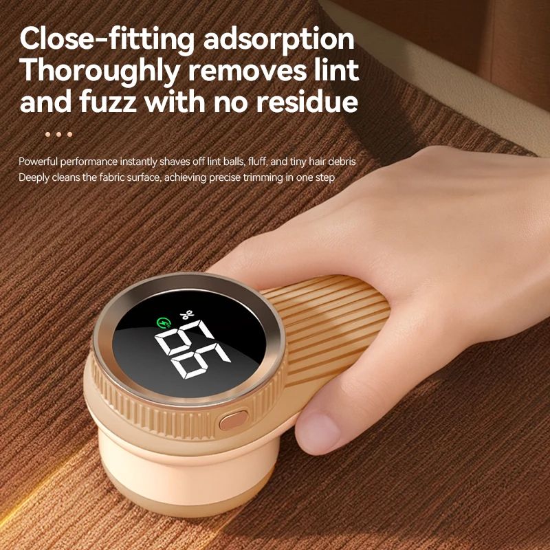 Portable Electric Lint Remover Rechargeable Fabric Shaver Hair Ball Trimmer Clothes Fuzz Pellet Mac 1