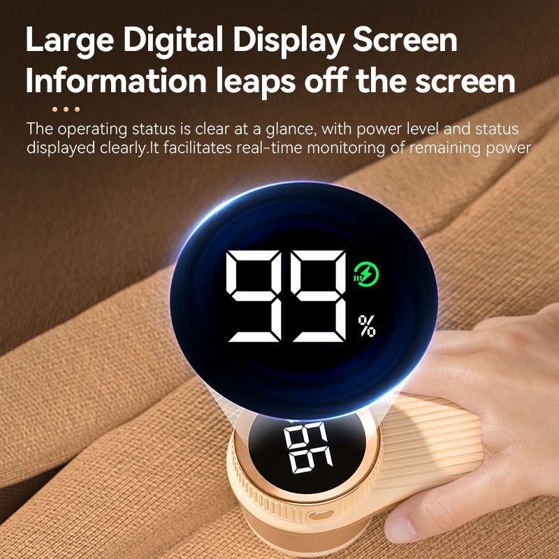 Portable Electric Lint Remover Rechargeable Fabric Shaver Hair Ball Trimmer Clothes Fuzz Pellet Mac 4