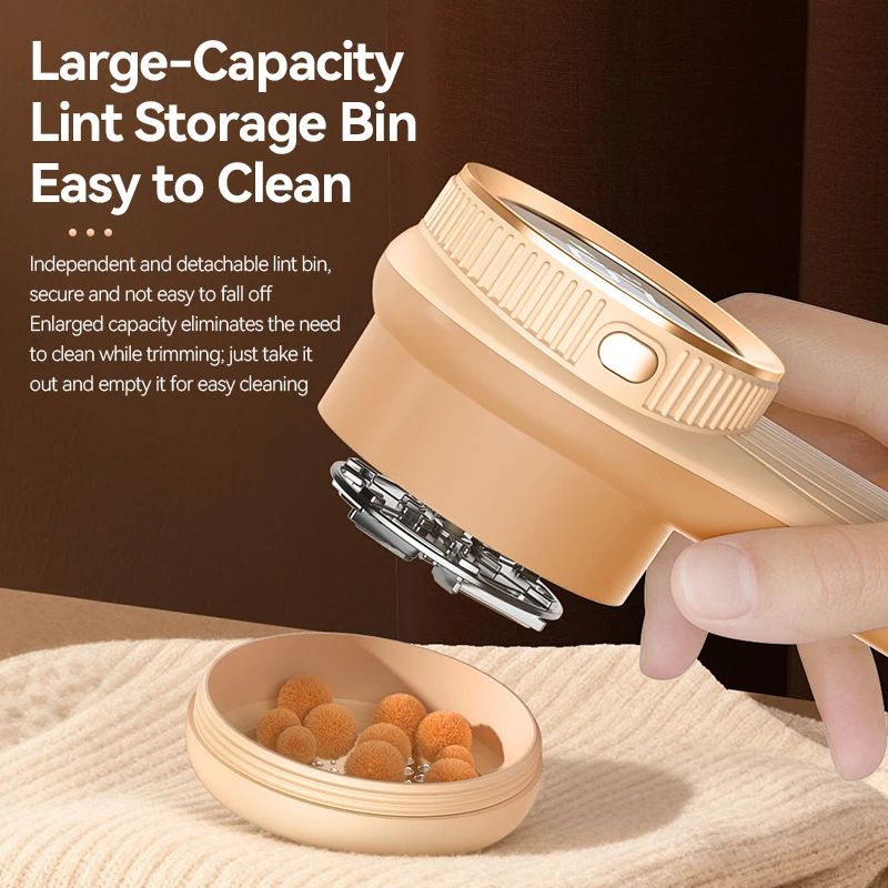 Portable Electric Lint Remover Rechargeable Fabric Shaver Hair Ball Trimmer Clothes Fuzz Pellet Mac 5
