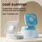 Mini Handheld Fan Foldable 3in1 Neck Desk Fan USB Rechargeable Quiet Turbine Portable Cooling 0