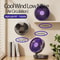 Foldable Desktop Fan Mini WallMounted Fan Rechargeable Portable Air Circulation Fan With Warm Night 1