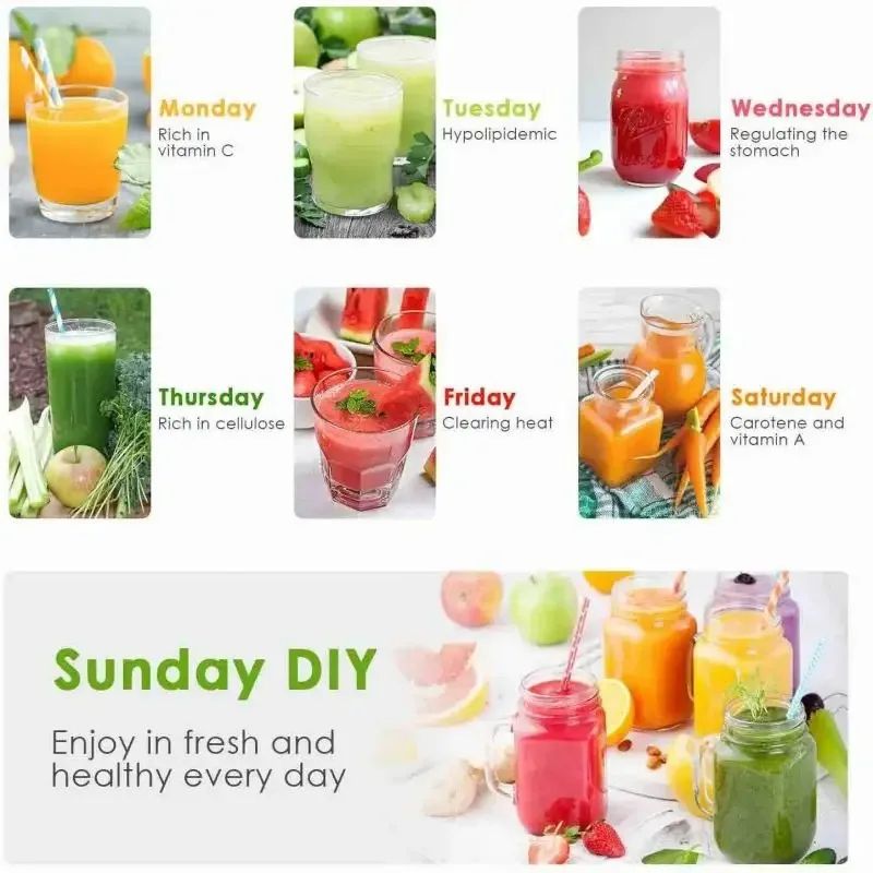 800W Centrifugal Juicer Powerful Juice Extractor For Fruits Vegetables Easy Clean Stainless Steel 3