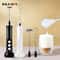 Handheld Electric Milk Frother 3in1 Rechargeable Milk Foam Maker 3Speed Adjustable Mini Mixer 0