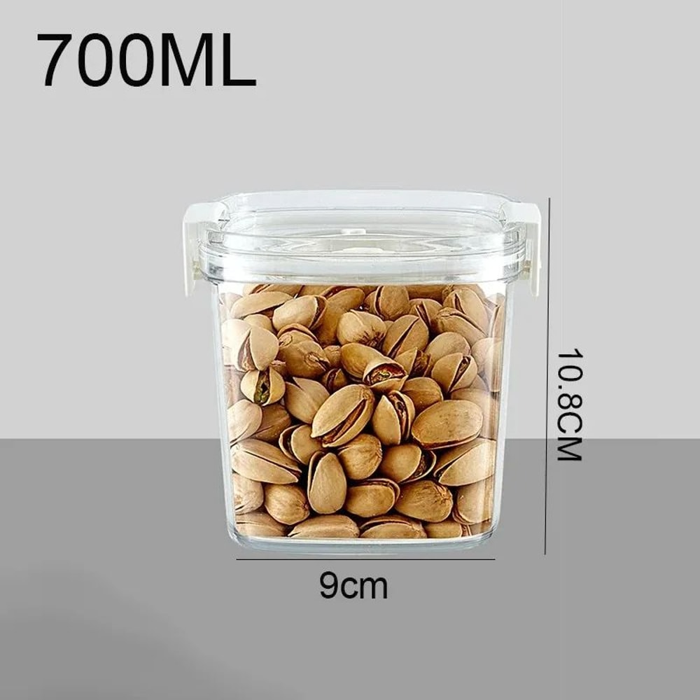 Electric Vacuum Sealed Canister With Pump Airtight Cereal Storage Container MoistureProof Food Box 7