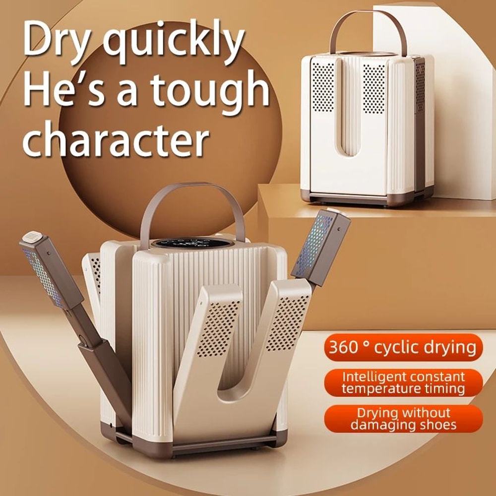 SixArm Electric Shoe Dryer Foldable Portable Boot Dryer Timed Household Shoe Warmer For Socks Boot 0