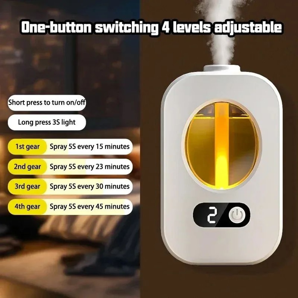 Automatic Aromatherapy Machine Portable Perfume Diffuser USB Nano Atomized Air Freshener For Deskt 1