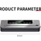 Electric Vacuum Sealer OneTouch Food Packaging Machine Kitchen Vacuum Storage Tool With BuiltIn Cu 6