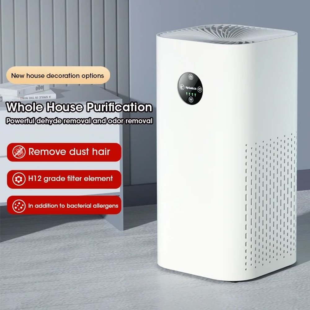 Negative Ion Air Purifier With HEPA Filter Multifunctional Odor Eliminator Air Freshener Machine 2