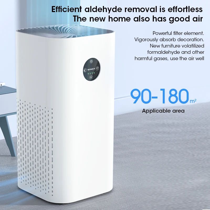 Negative Ion Air Purifier With HEPA Filter Multifunctional Odor Eliminator Air Freshener Machine 3