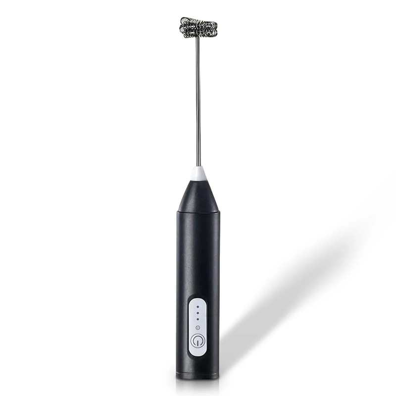 Rechargeable Electric Milk Frother 3Speed Handheld Foam Maker Coffee Mixer Egg Beater Tool 6