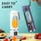 Portable Electric Juicer Bottle USB Rechargeable Mini Fruit Blender Wireless Fresh Juice Extractor 1