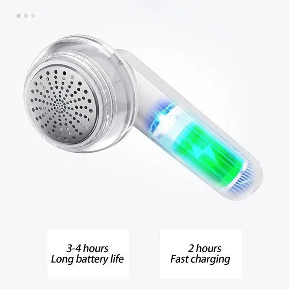 Electric Lint Remover USB Rechargeable Fabric Shaver Portable Hair Ball Trimmer With Stainless Ste 5