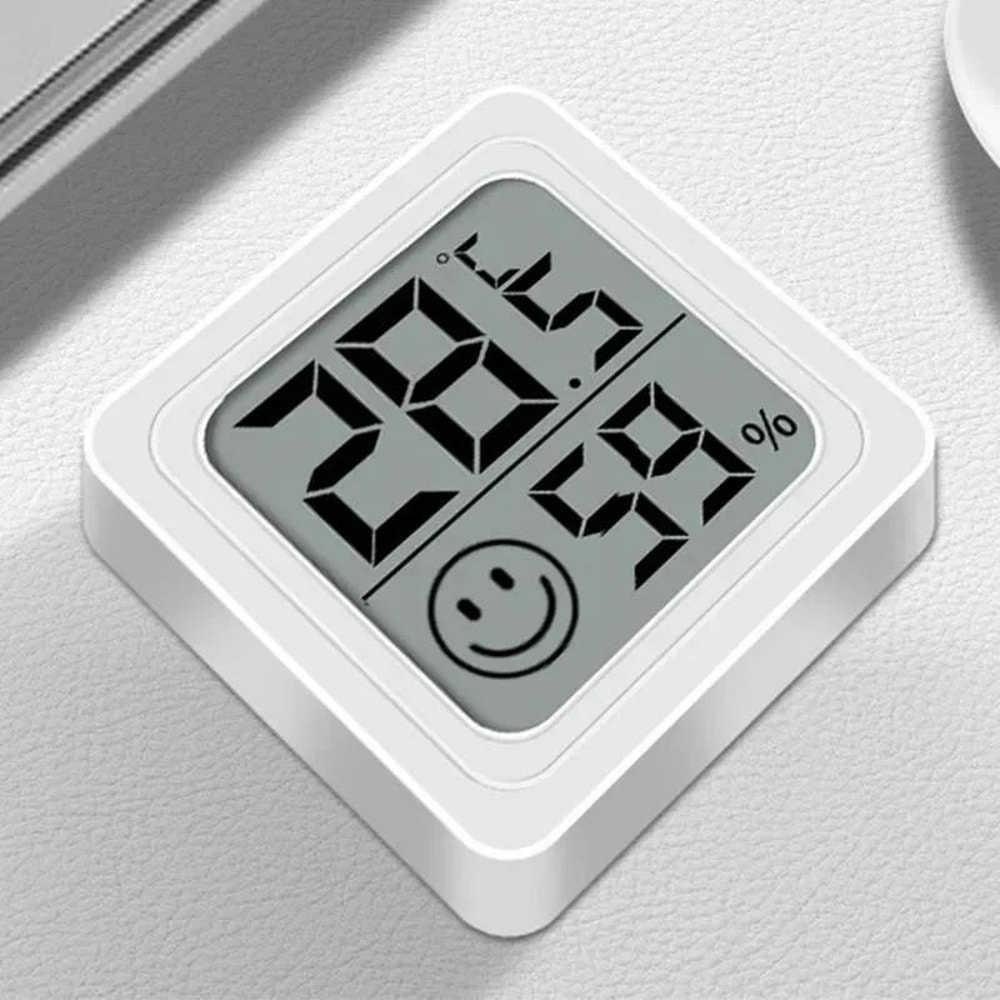 Mini Digital Thermometer Hygrometer Desktop Temperature Humidity Meter Compact Electronic Sensor 0