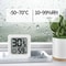 Mini Digital Thermometer Hygrometer Desktop Temperature Humidity Meter Compact Electronic Sensor 2
