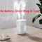 Desktop Humidifier With Dual Spray Nozzles USB Mist Humidifier With Water Purification 1 L Tank 6