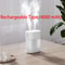 Desktop Humidifier With Dual Spray Nozzles USB Mist Humidifier With Water Purification 1 L Tank 7