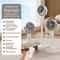 Rechargeable Air Circulation Fan Oscillating Stand Fan Adjustable Height Household Fan With Remote 6