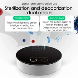 mini battery-powered ozone air purifier for car & bedroom – portable odor eliminator multipurpose air cleaner