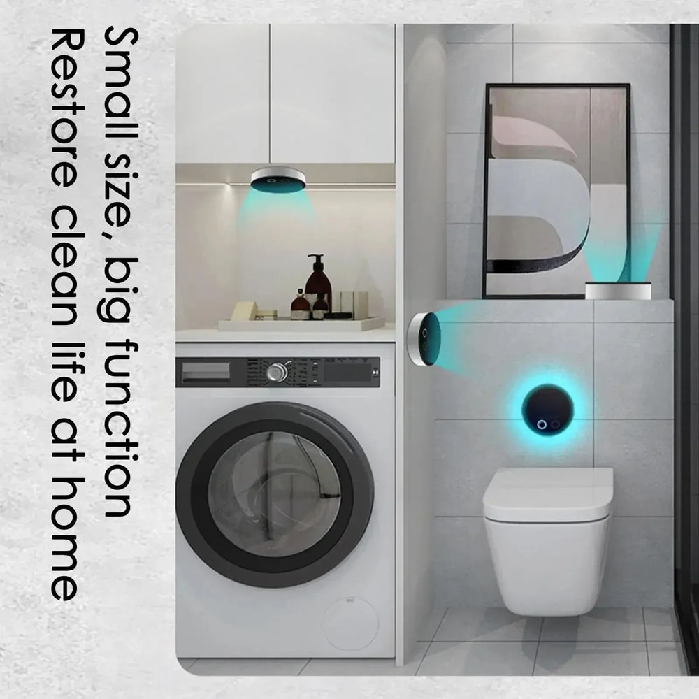 Mini BatteryPowered Ozone Air Purifier For Car Bedroom Portable Odor Eliminator Multipurpose Air 4