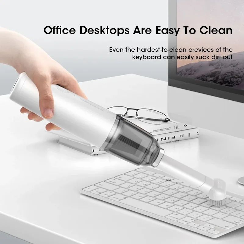 Portable Handheld Wireless Vacuum Cleaner Rechargeable HighSuction Mini Dust Remover For Car Home 2