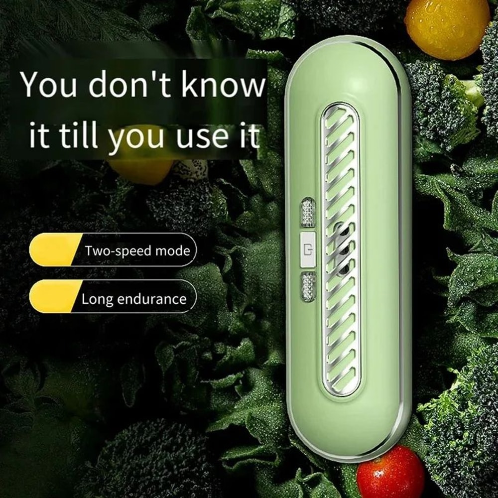 Rechargeable Refrigerator Odor Eliminator Air Purifier HighPower Fridge Deodorizer With Smart Indi 1