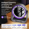 Desktop Circulating Fan With Remote Control Rechargeable Mini Table WallMounted Fan With Night Li 2