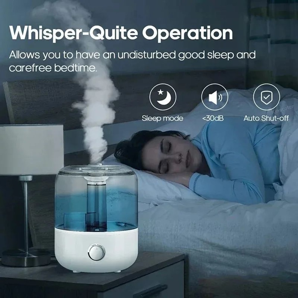 Household Air Humidifier 3L Large Capacity Portable Mute Aroma Diffuser With Remote Timer Control 2