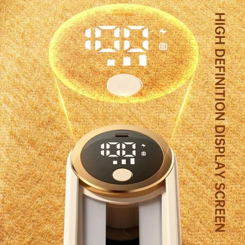 Portable Electric Lint Remover With LED Display USB TypeC Rechargeable Sweater Shaver Hair Ball Tr 5