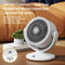 Desktop Circulating Fan TypeC Fast Charging Mini Oscillating Table Fan With 3Speed Air Circulation 4