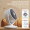 Desktop Circulating Fan TypeC Fast Charging Mini Oscillating Table Fan With 3Speed Air Circulation 5