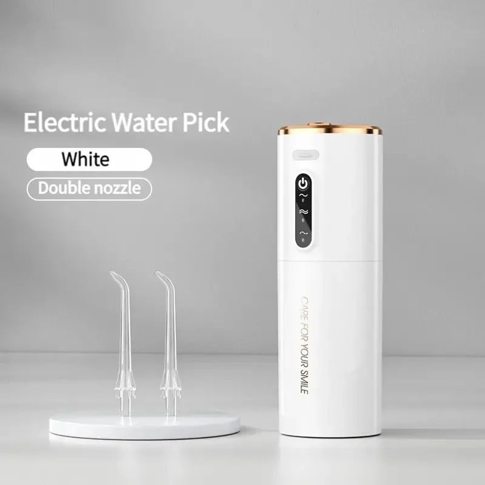 Portable Intelligent Water Flosser USB Rechargeable Waterproof Oral Irrigator For Personalized Den 7