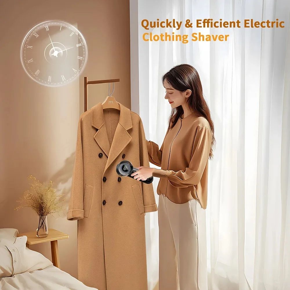 ColdSky Electric Lint Remover Fabric Shaver Rechargeable Hair Ball Trimmer Fuzz Pellet Remover Fo