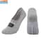 Womens Silicone AntiSlip Backless Yoga Socks US 5105 NonSlip Pilates Ballet Fitness Grip Socks 3