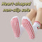 Womens Knitted Embroidered NonSlip Yoga Socks EU 3643 Silicone Grip Pilates Fitness MidCalf Socks 3