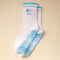 Womens Knitted Embroidered NonSlip Yoga Socks EU 3643 Silicone Grip Pilates Fitness MidCalf Socks 24