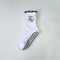 Womens Knitted Embroidered NonSlip Yoga Socks EU 3643 Silicone Grip Pilates Fitness MidCalf Socks 8