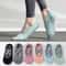 Professional Womens Backless Yoga Socks Silicone AntiSlip Ballet Pilates Grip Socks 0