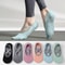 Professional Womens Backless Yoga Socks Silicone AntiSlip Ballet Pilates Grip Socks 0
