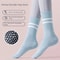 Womens KneeHigh NonSlip Yoga Socks AntiSlip Pilates Skipping Rope Sports Grip Socks 4