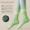 Womens KneeHigh NonSlip Yoga Socks AntiSlip Pilates Skipping Rope Sports Grip Socks 5