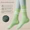 Womens KneeHigh NonSlip Yoga Socks AntiSlip Pilates Skipping Rope Sports Grip Socks 9