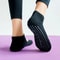 Customized Womens Backless AntiSlip Pilates Socks Breathable Cotton 5Toe Yoga Ballet Fitness Grip 3